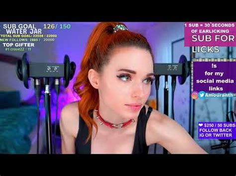 Top amouranth ear licking 18 ahegeo Sex Videos on ViralPornhub